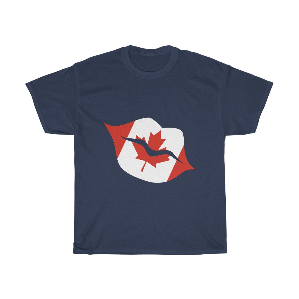 Canada Lips Flag Standard Tee - Unisex