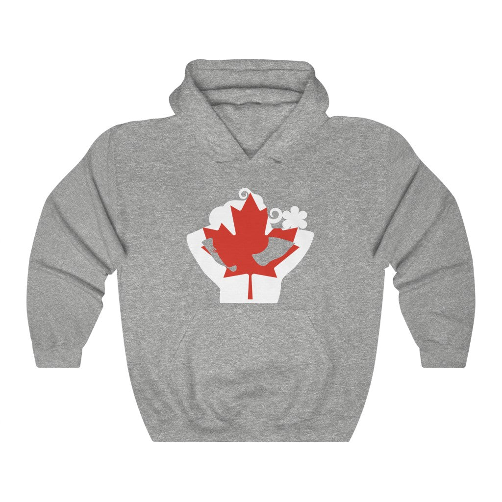 Canada Lady Flag Hoodie Sweatshirt - Unisex
