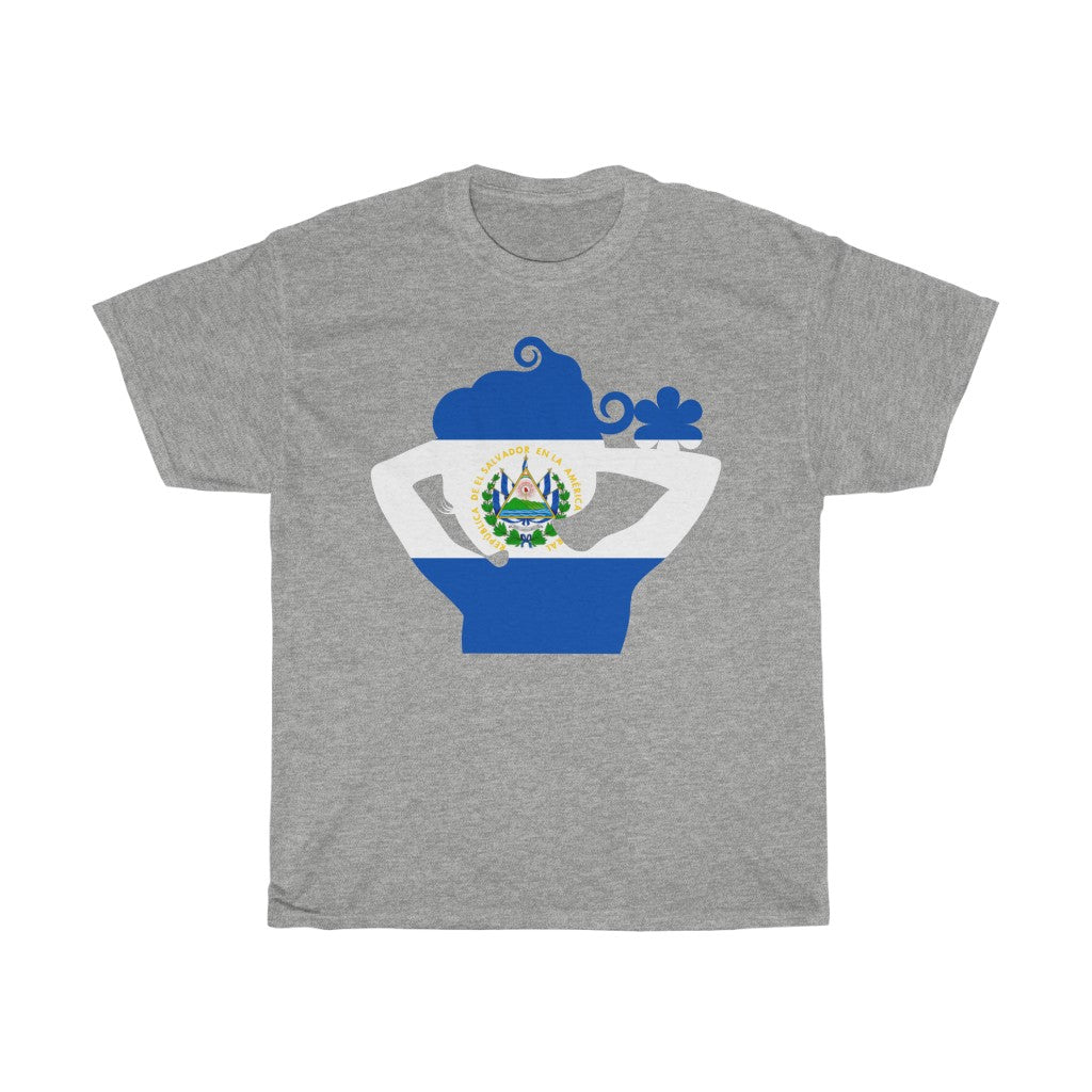 El Salvador Lady Flag Standard Tee - Unisex