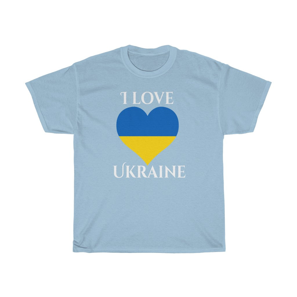 Ukraine Heart Flag Standard Tee 2 - Unisex