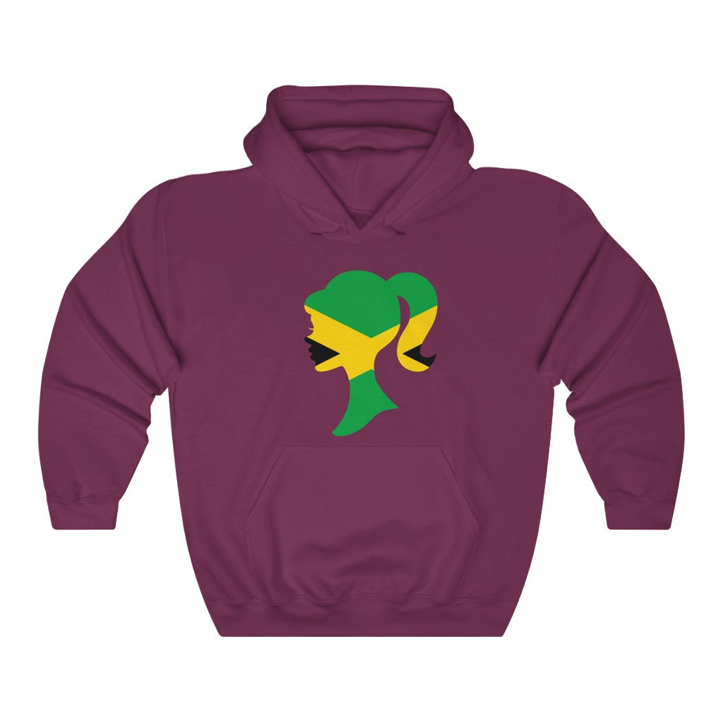 Jamaica Girl Flag Hoodie Sweatshirt - Unisex