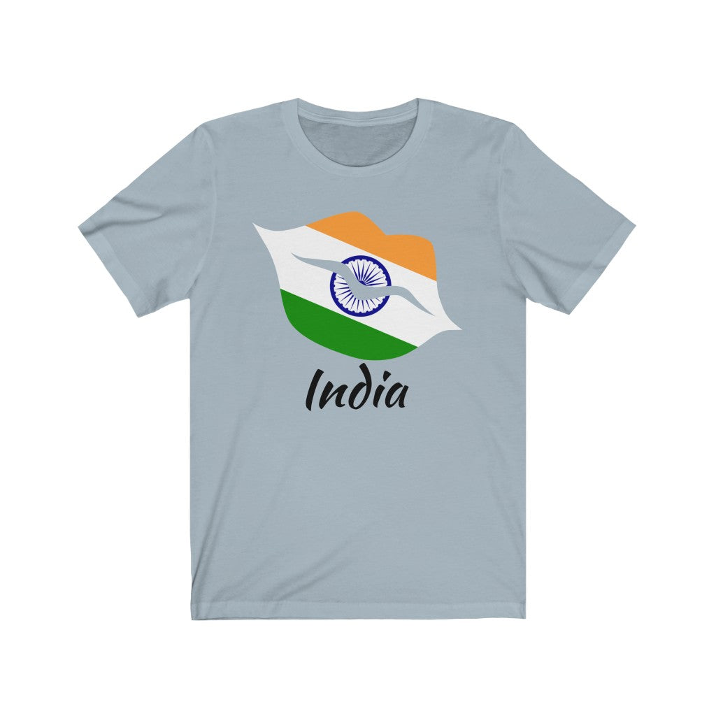 India Lips Flag Premium Tee 1 - Unisex