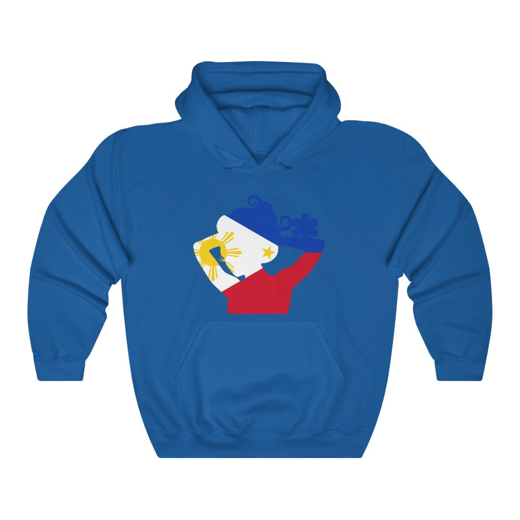 Philippines Lady Flag Hoodie Sweatshirt - Unisex