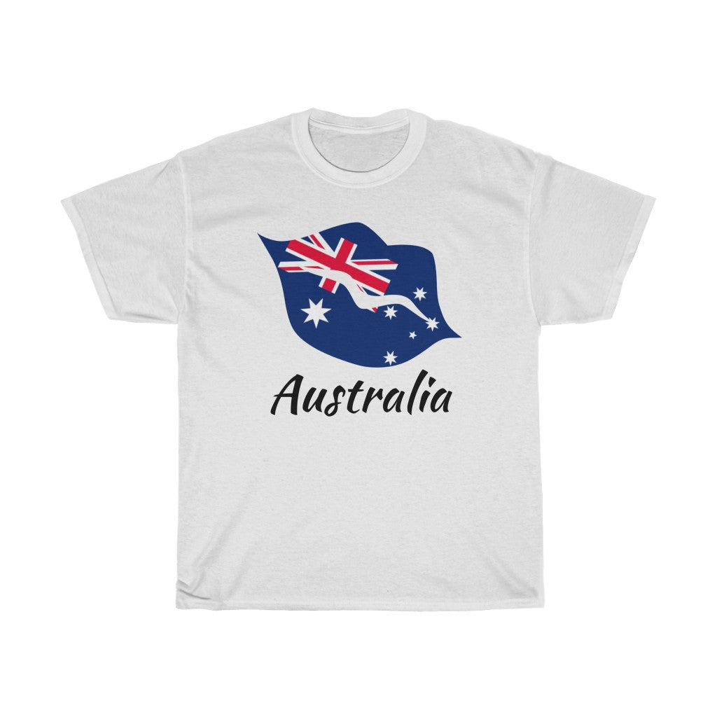 Australia Lips Flag Standard Tee 1 - Unisex
