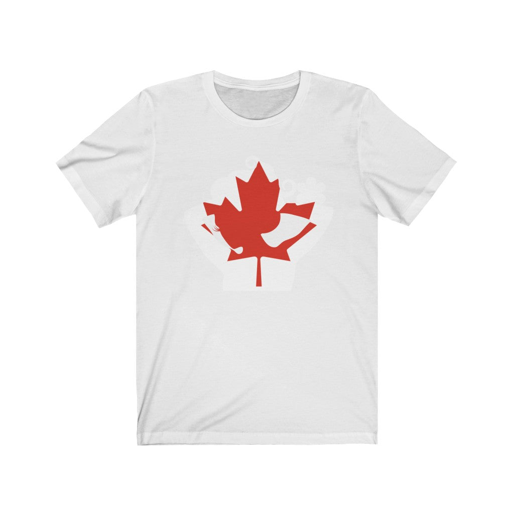Canada Lady Flag Premium Tee - Unisex