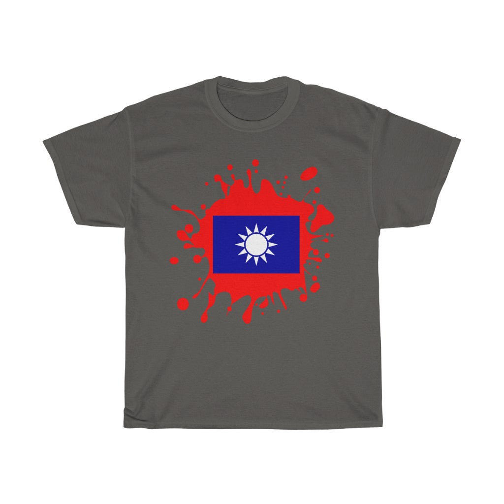 Republic of China (Taiwan) Splat Flag Standard Tee - Unisex