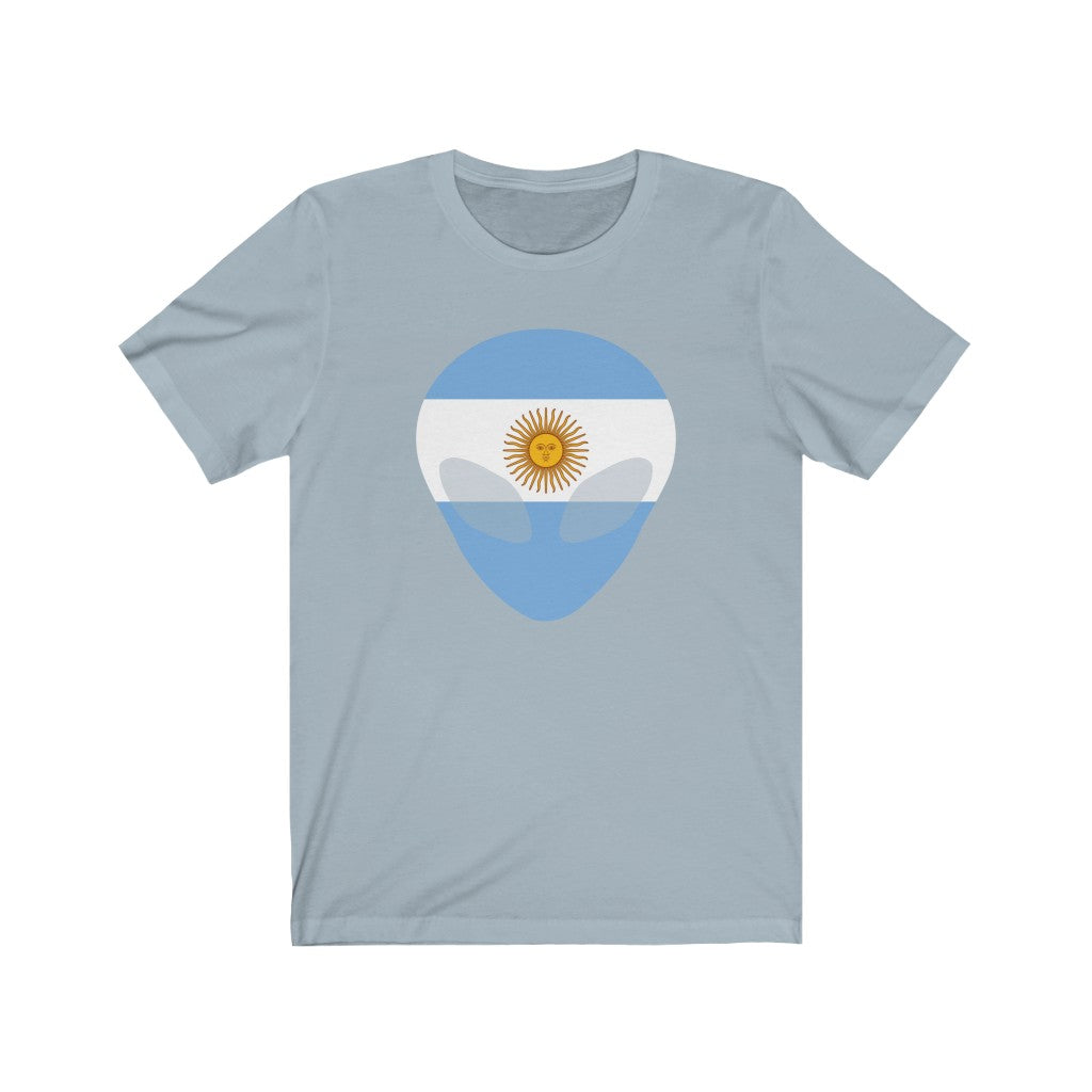 Argentina Alien Flag Premium Tee - Unisex
