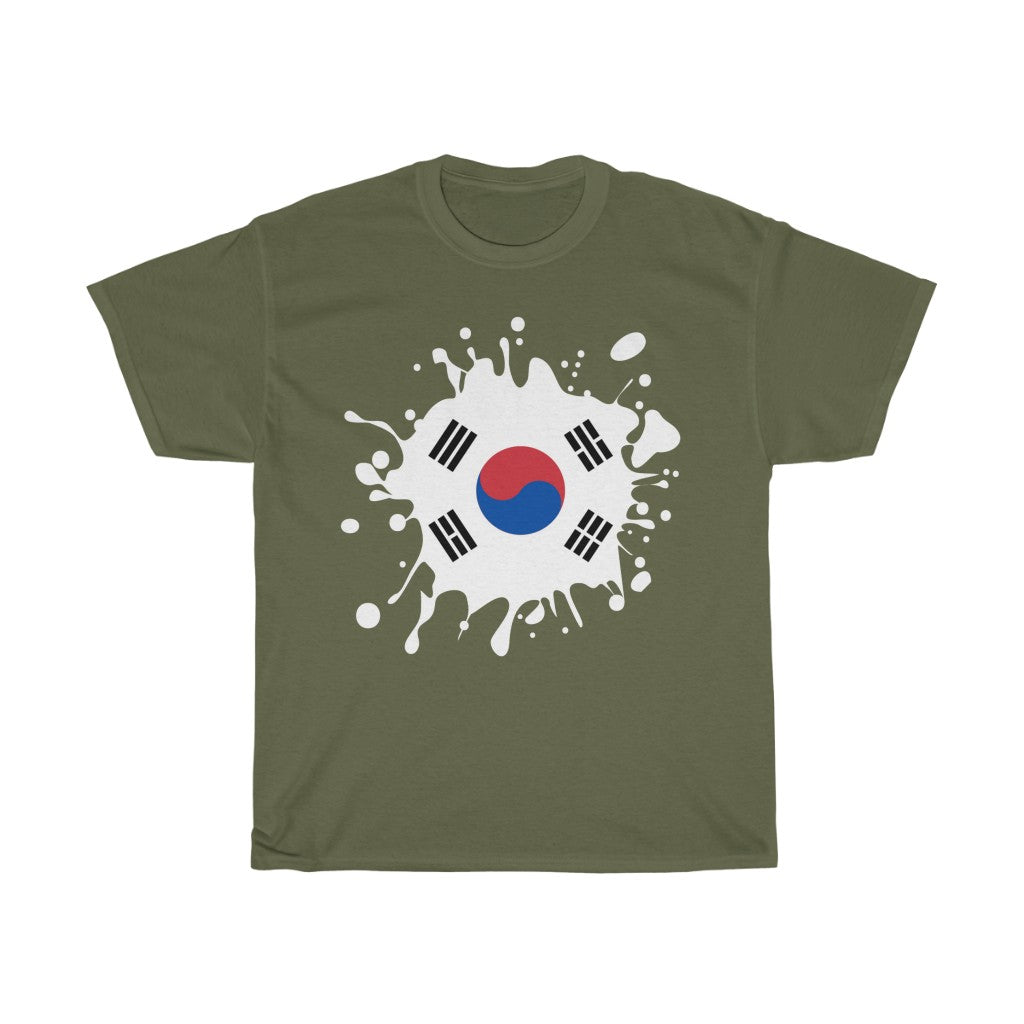 South Korea Splat Flag Standard Tee - Unisex
