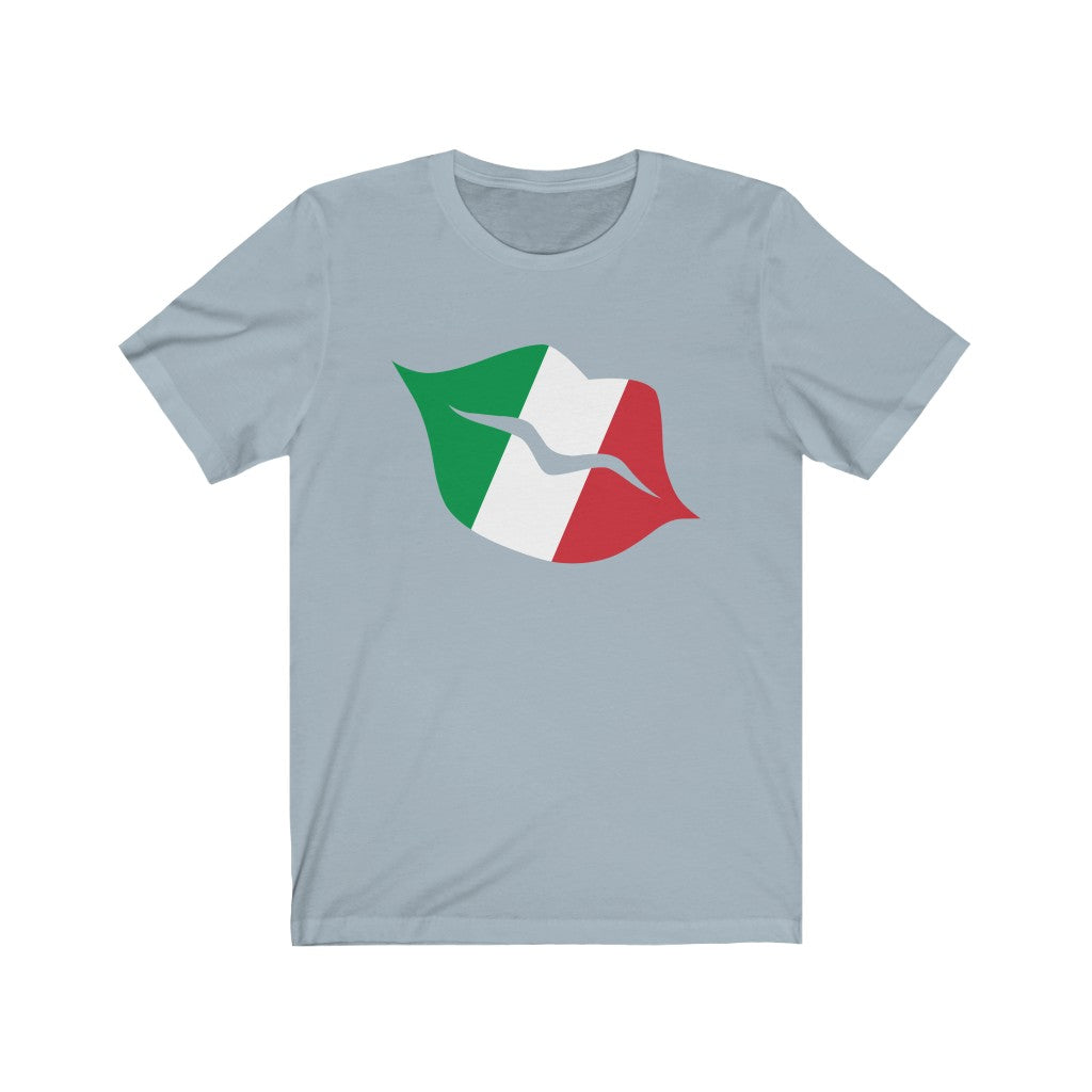 Italy Lips Flag Premium Tee - Unisex