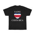Costa Rica Heart Flag Standard Tee 2 - Unisex