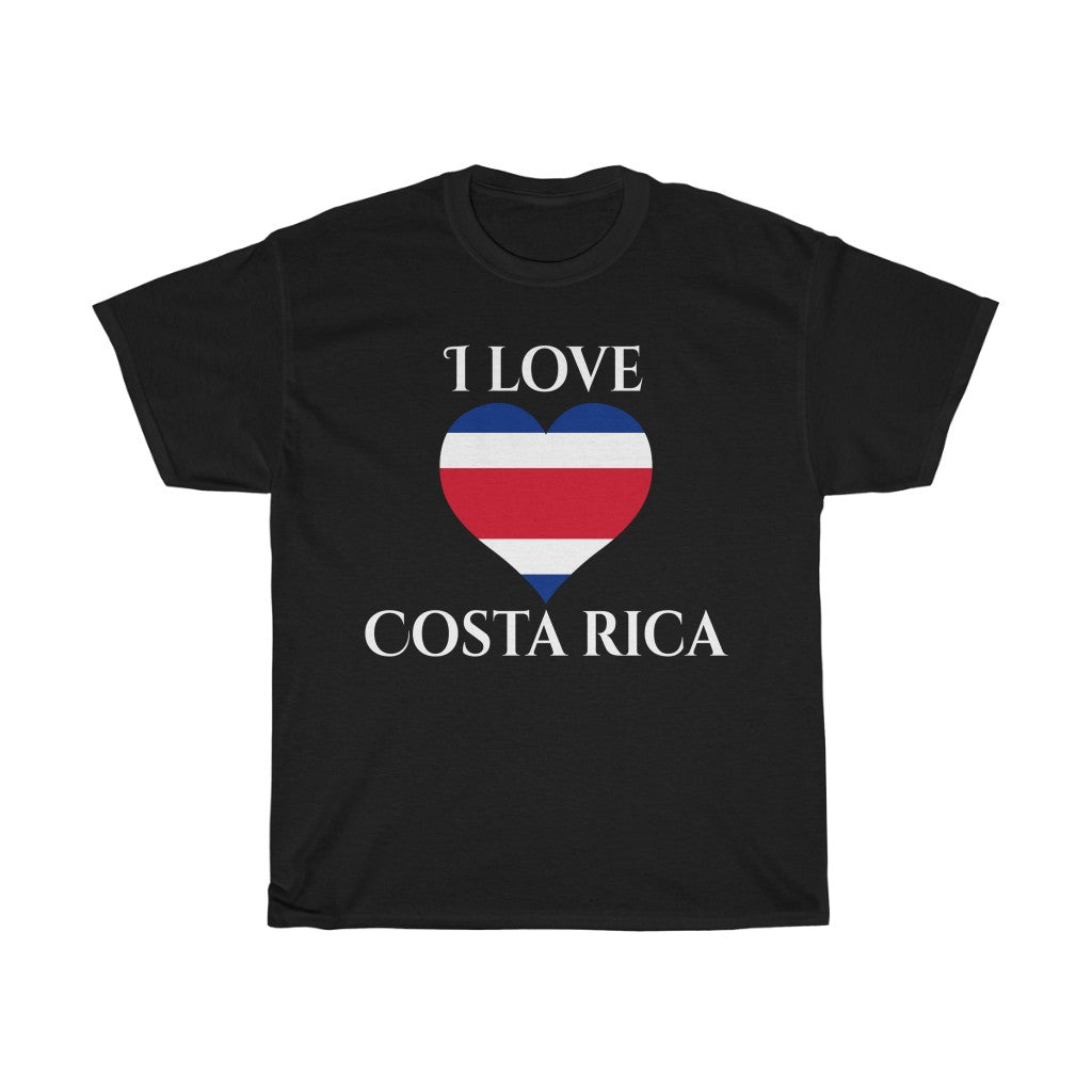 Costa Rica Heart Flag Standard Tee 2 - Unisex