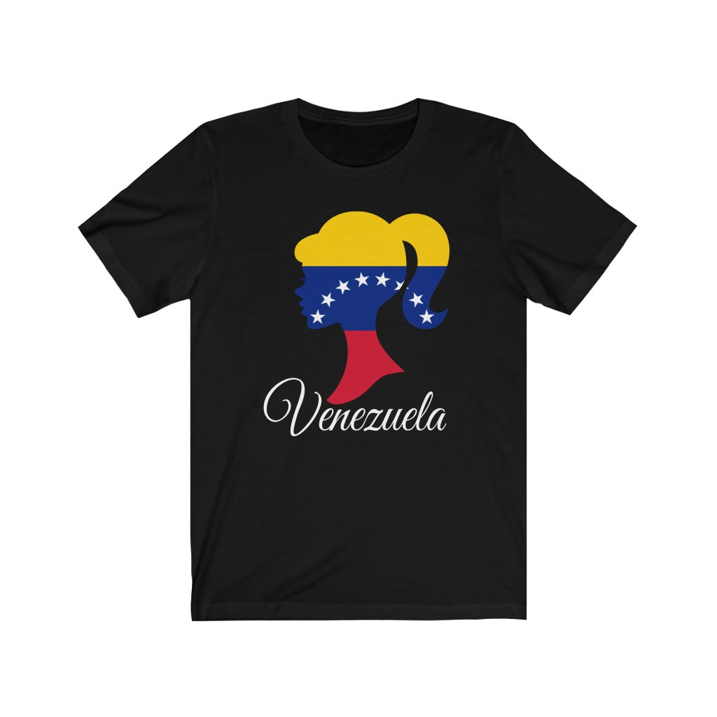 Venezuela Girl Flag Premium Tee 2 - Unisex