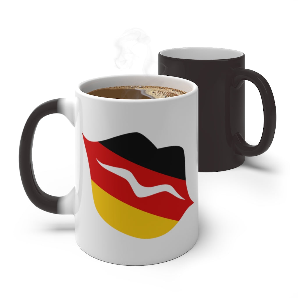 Germany Lips Color Changing Mug