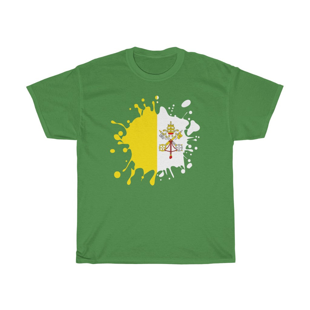 Holy See Splat Flag Standard Tee - Unisex