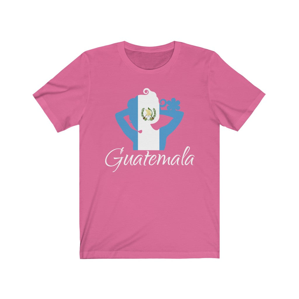 Guatemala Lady Flag Premium Tee 2 - Unisex