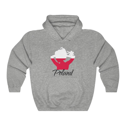 Poland Lady Flag Hoodie Sweatshirt 1 - Unisex