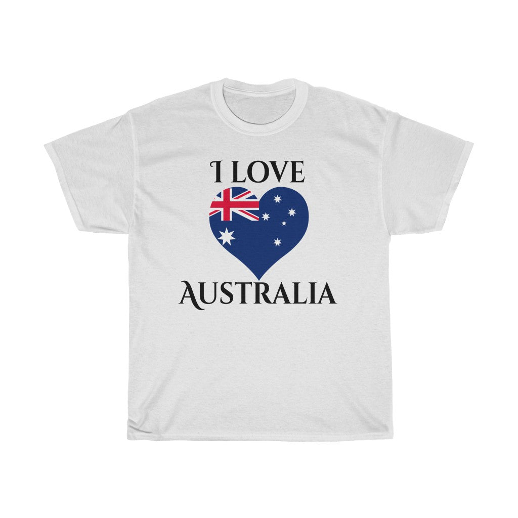 Australia Heart Flag Standard Tee 1 - Unisex