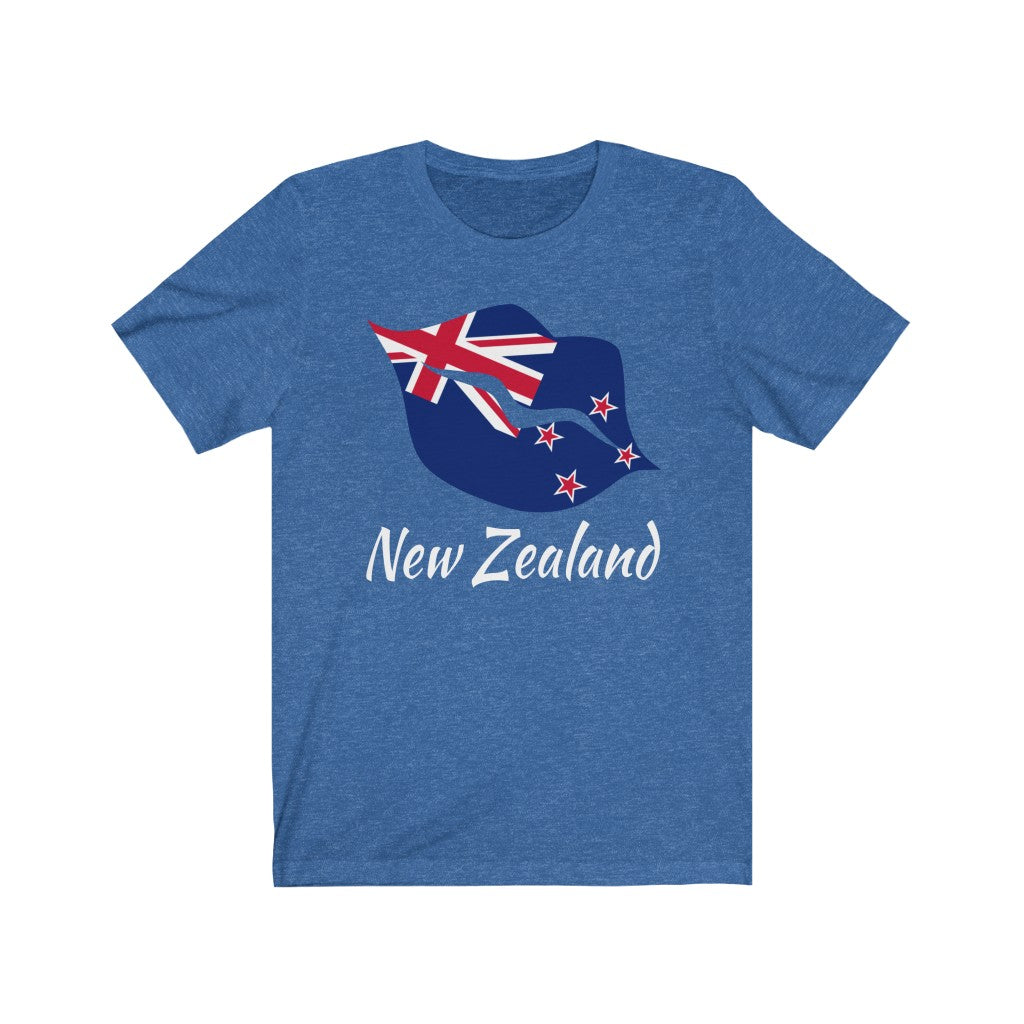 New Zealand Lips Flag Premium Tee 2 - Unisex