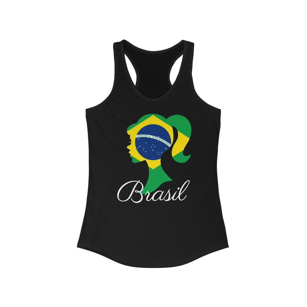 Brazil (Brasil) Girl Flag Tank 2 - Women
