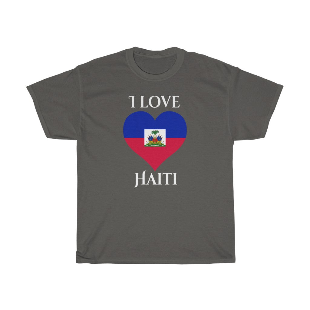 Haiti Heart Flag Standard Tee 2 - Unisex