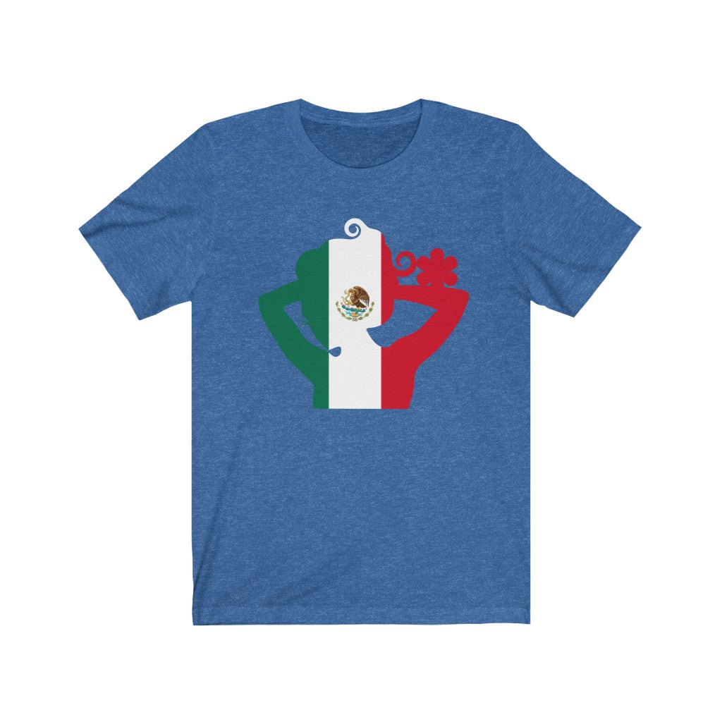 Mexico Lady Flag Premium Tee - Unisex