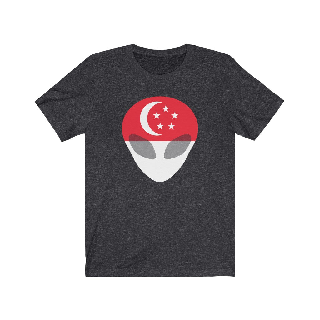 Singapore Alien Flag Premium Tee - Unisex
