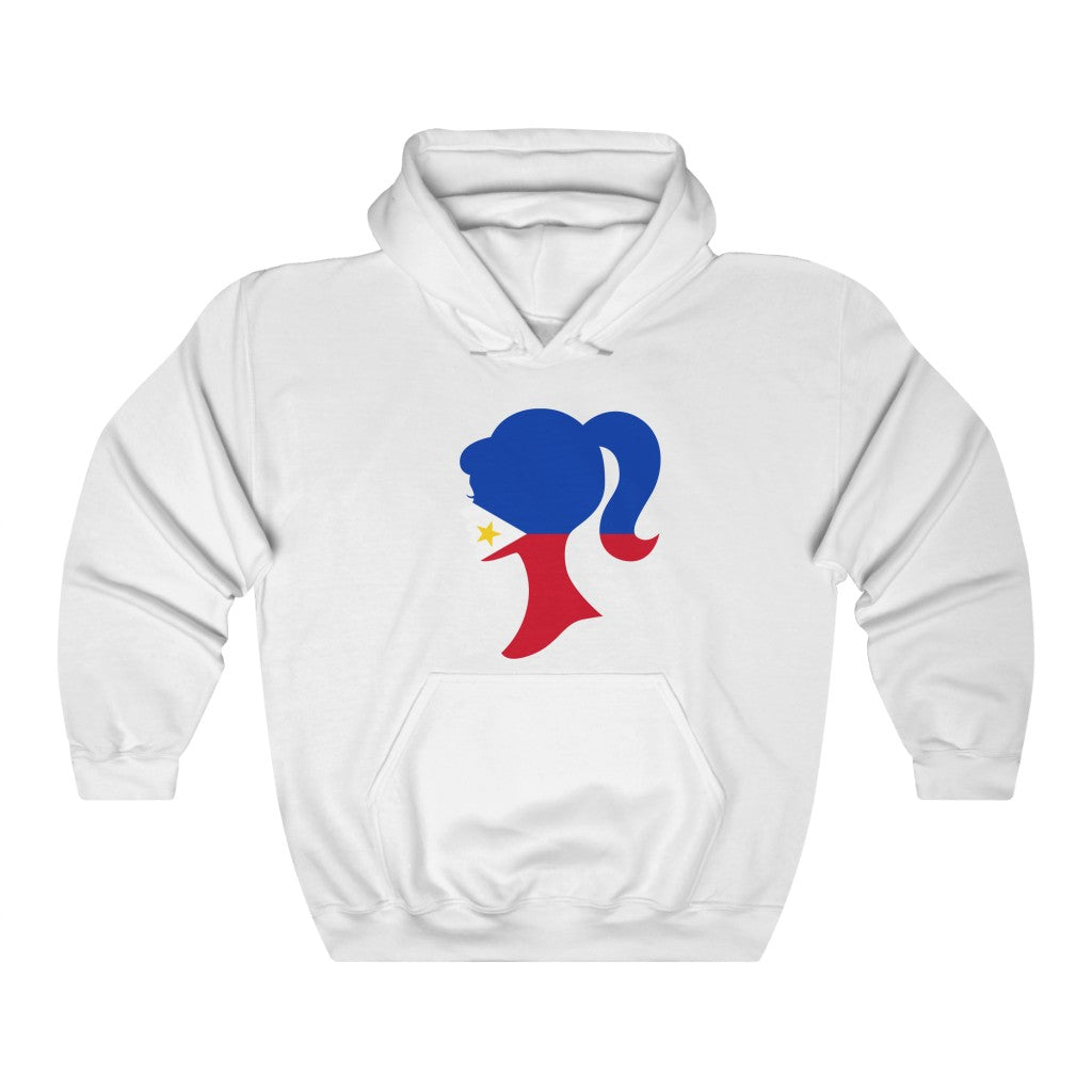 Philippines Girl Flag Hoodie Sweatshirt - Unisex