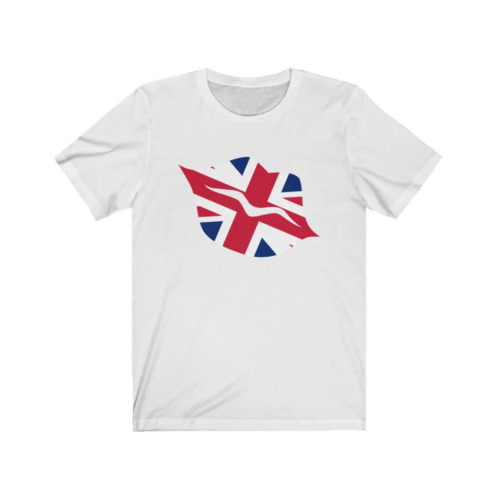 United Kingdom Lips Flag Premium Tee - Unisex
