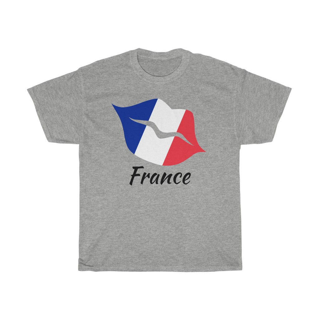 France Lips Flag Standard Tee 1 - Unisex