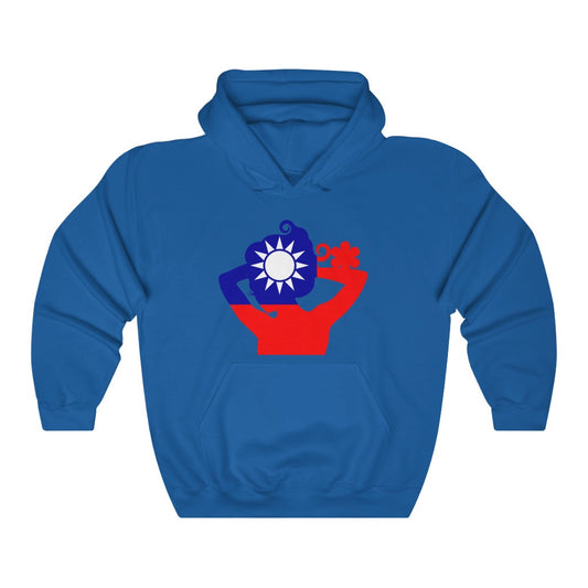 Republic of China - Taiwan Lady Flag Hoodie Sweatshirt - Unisex
