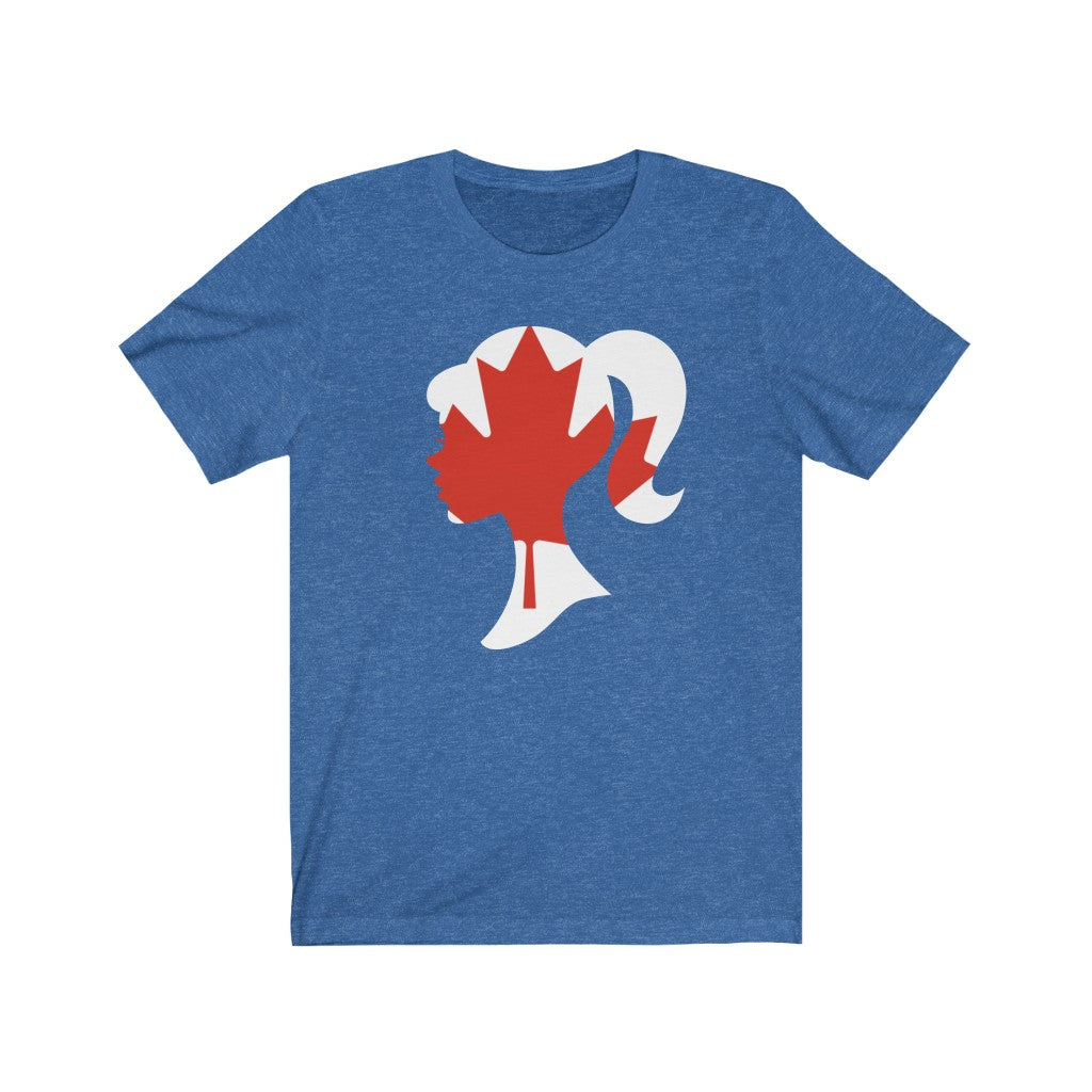 Canada Girl Flag Premium Tee - Unisex