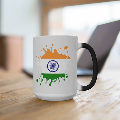 India Splat Color Changing Mug