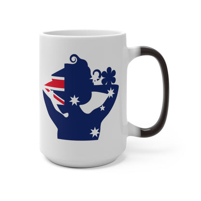 Australia Lady Color Changing Mug