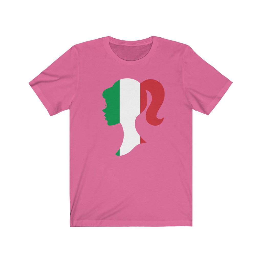 Italy Girl Flag Premium Tee - Unisex