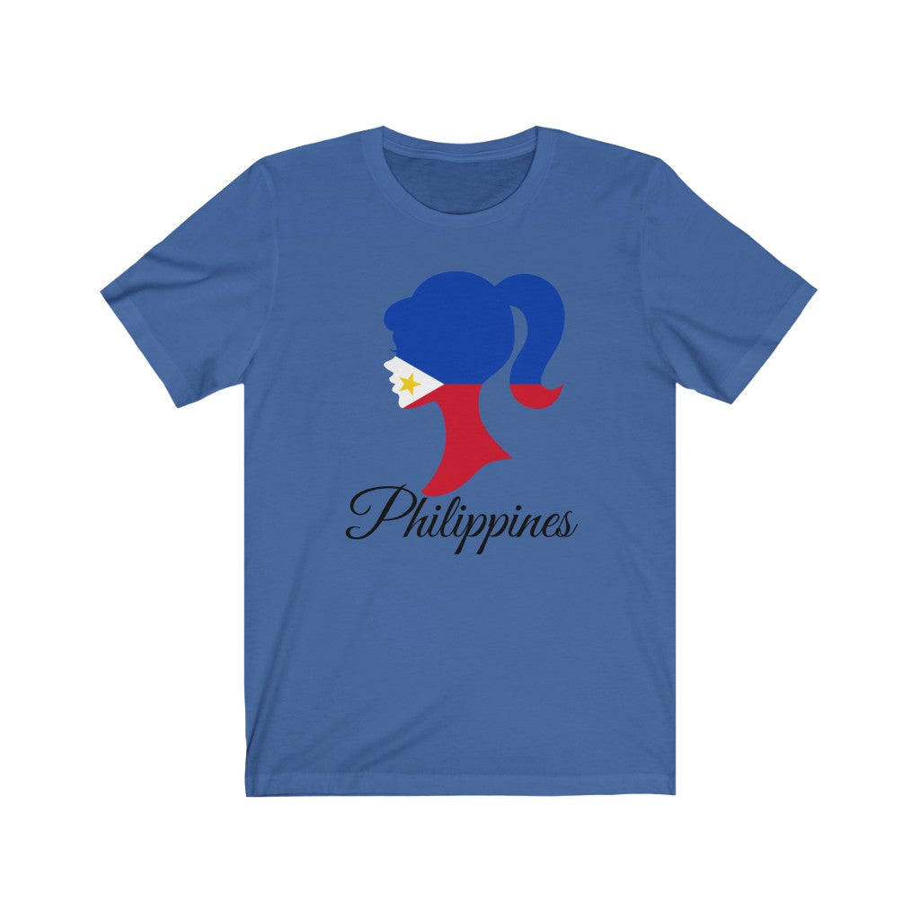 Philippines Girl Flag Premium Tee 1 - Unisex
