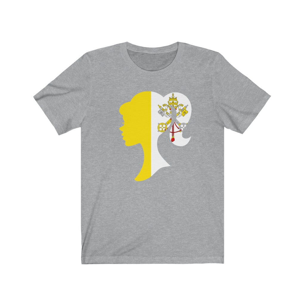Holy See Girl Flag Premium Tee - Unisex