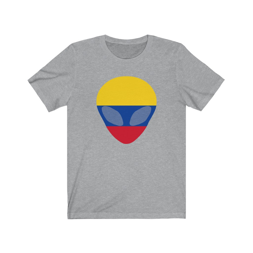 Colombia Alien Flag Premium Tee - Unisex