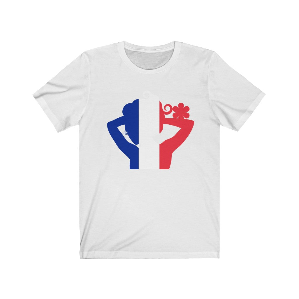 France Lady Flag Premium Tee - Unisex