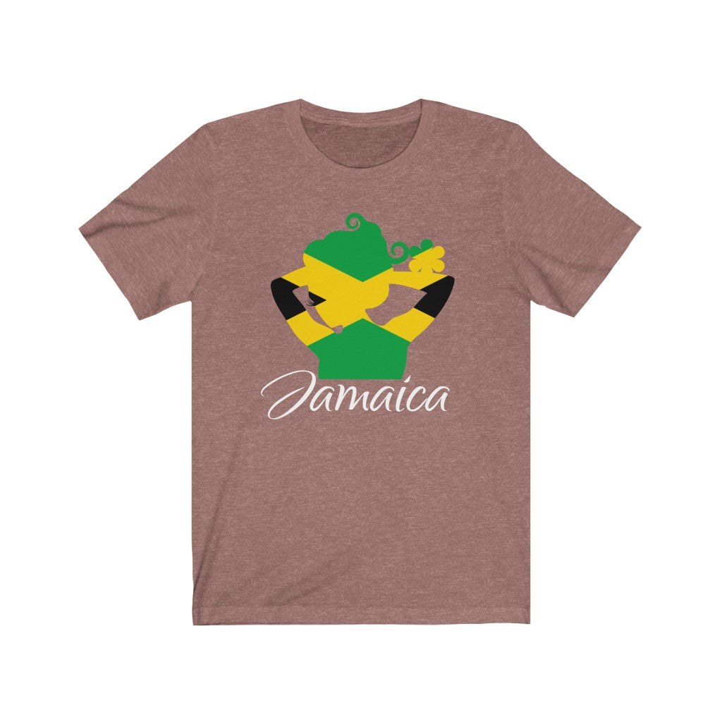Jamaica Lady Flag Premium Tee 2 - Unisex