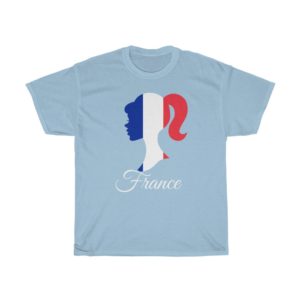 France Girl Flag Standard Tee 2 - Unisex