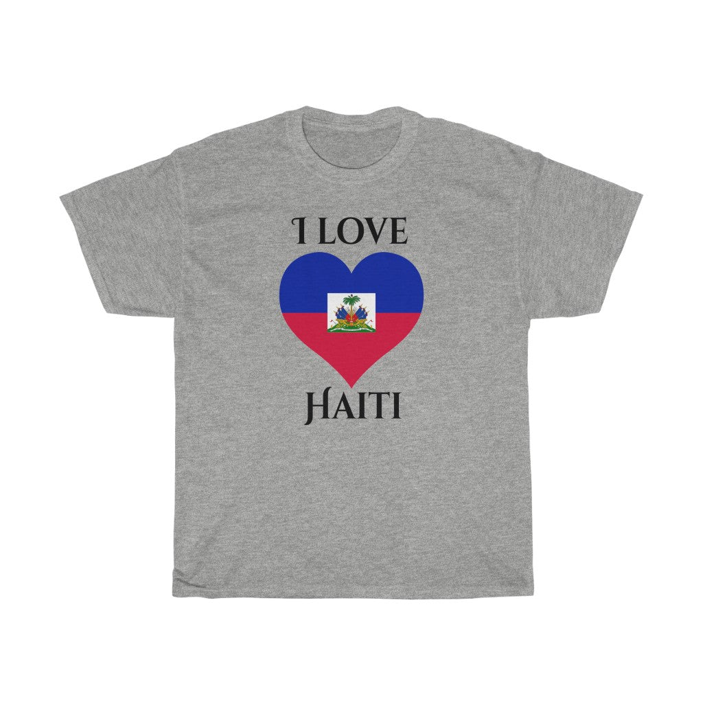 Haiti Heart Flag Standard Tee 1 - Unisex