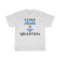 Argentina Heart Flag Standard Tee 1 - Unisex