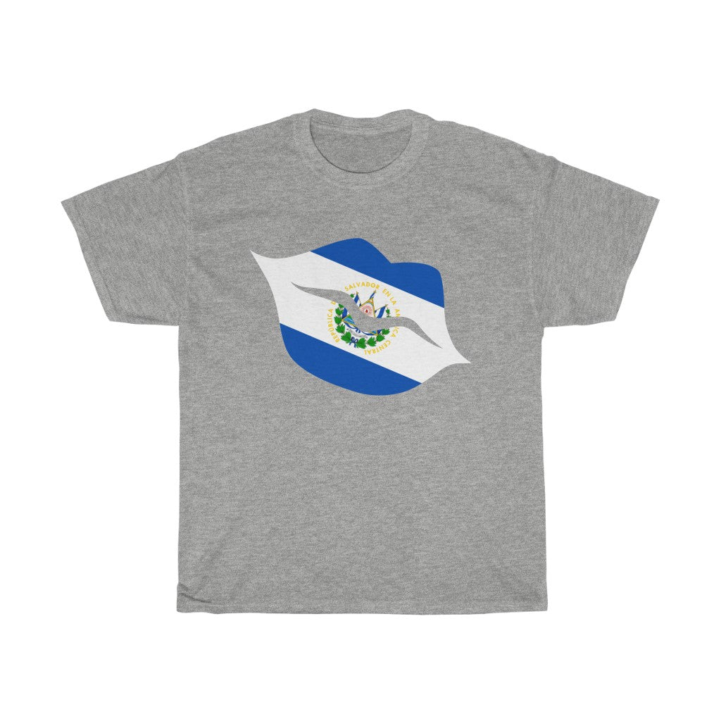 El Salvador Lips Flag Standard Tee - Unisex