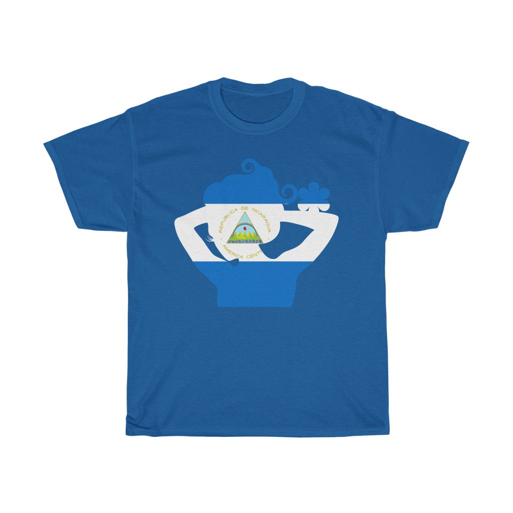 Nicaragua Lady Flag Standard Tee - Unisex