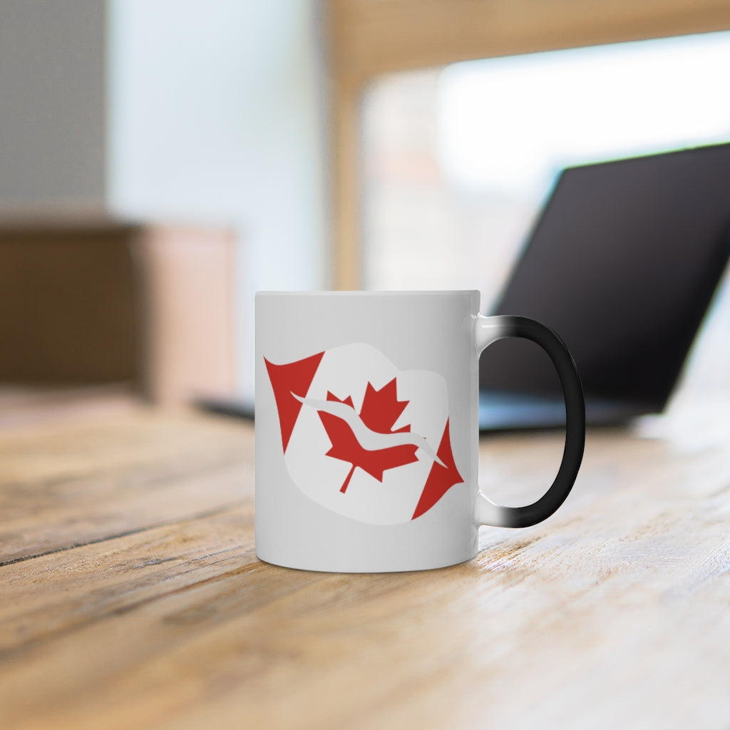Canada Lips Color Changing Mug