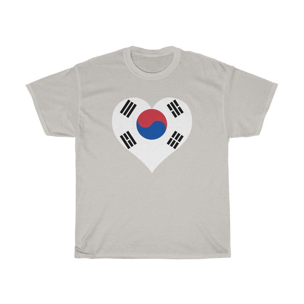 South Korea Heart Flag Standard Tee - Unisex