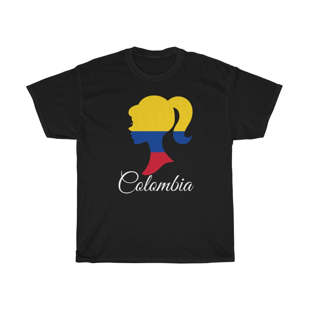 Colombia Girl Flag Standard Tee 2 - Unisex