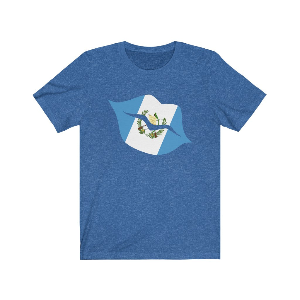 Guatemala Lips Flag Premium Tee - Unisex