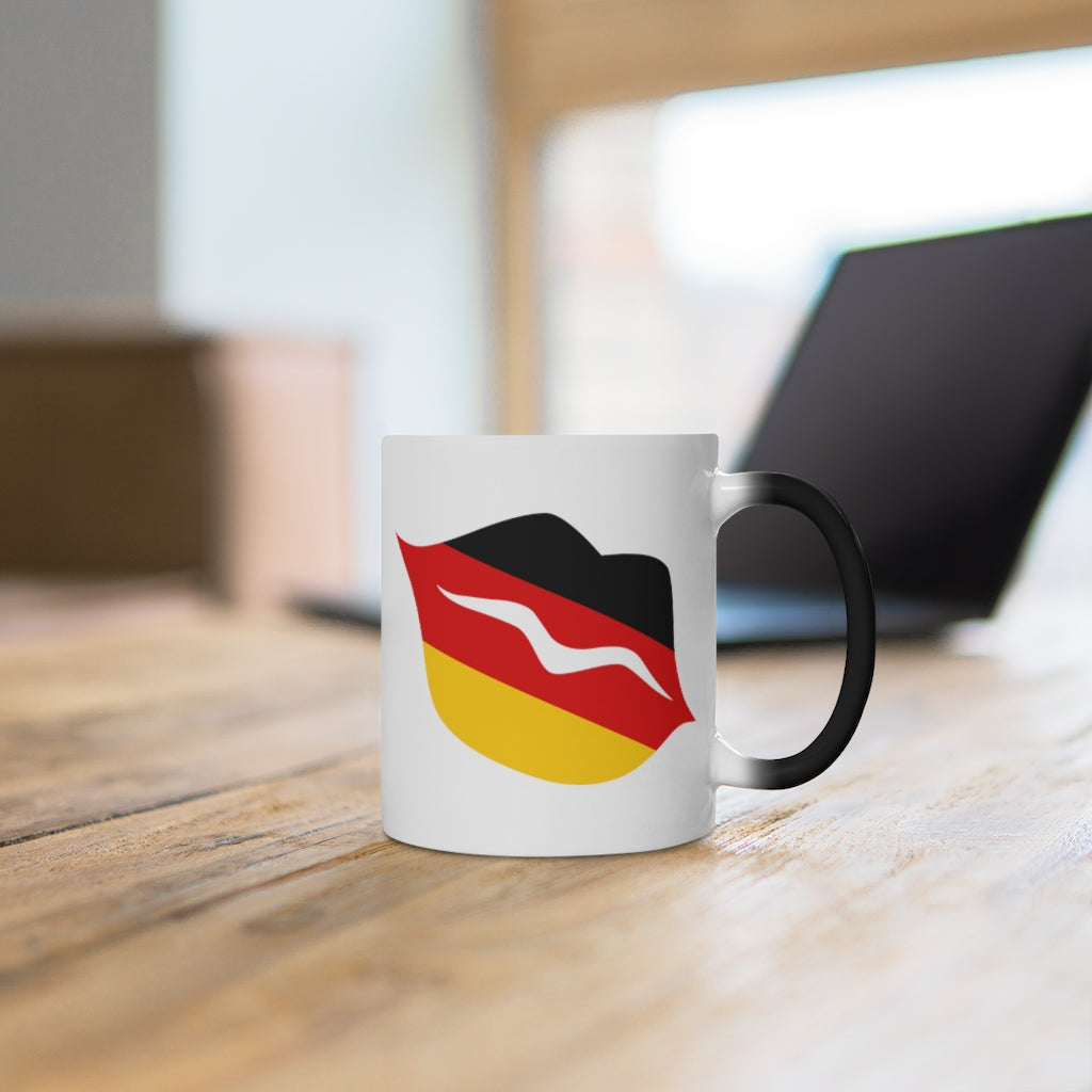 Germany Lips Color Changing Mug