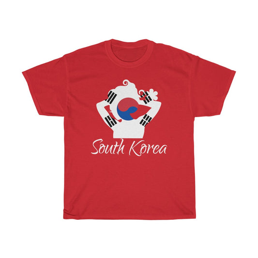 South Korea Lady Flag Standard Tee 2 - Unisex